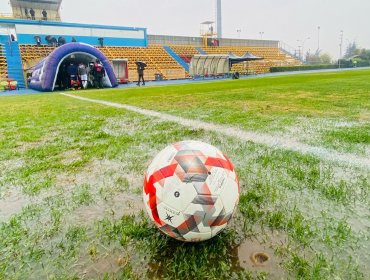 Partido entre Santiago Morning y Recoleta por el Ascenso fue suspendido a causa de la lluvia