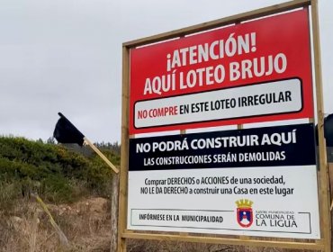 Municipio de La Ligua anuncia querella por nuevos loteos irregulares en sector de Longotoma