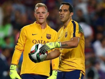 Ter Stegen recordó la lucha por el arco del Barcelona con Bravo y afirmó que el chileno "lo hizo espectacular"