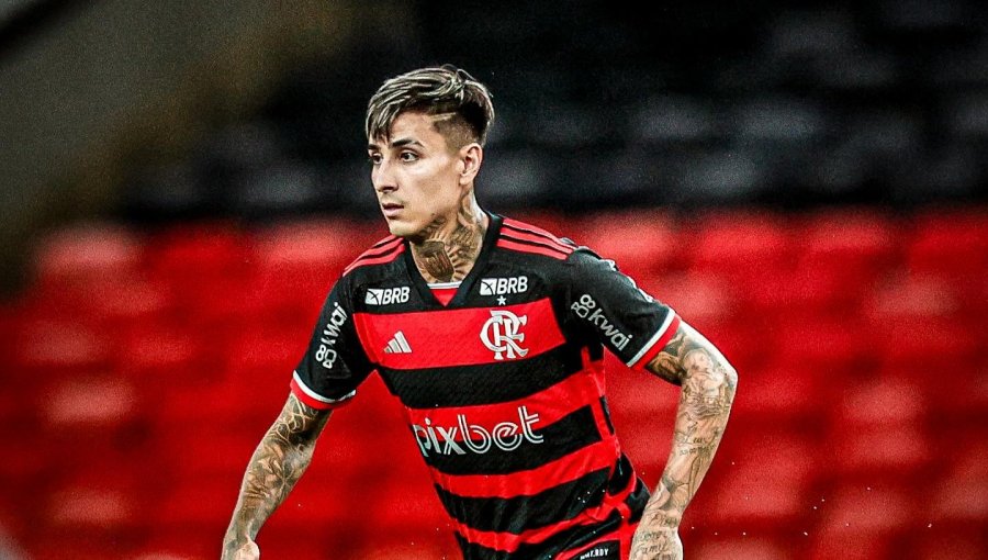 Renovación de Erick Pulgar en Flamengo está "estancada" y ya tendría propuestas de otros clubes