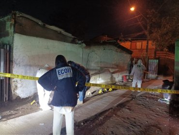 Sujeto fue atacado a balazos en plena vía pública en Pedro Aguirre Cerda