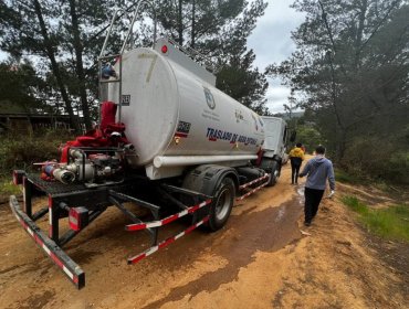 Tres nuevos camiones aljibes complementarán la entrega de agua en Laguna Verde