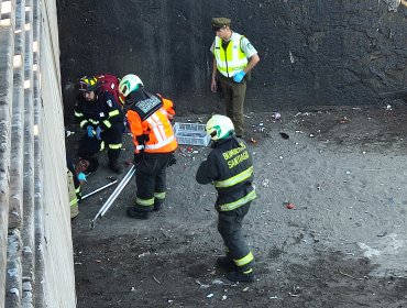 Carabineros investiga hallazgo de cadáver en el lecho del río Mapocho