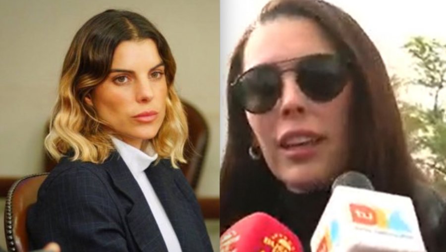 Daniela Aránguiz llega hasta el Centro de Justicia en inicio del juicio con Maite Orsini: “Esto es un ataque de celos de la diputada”