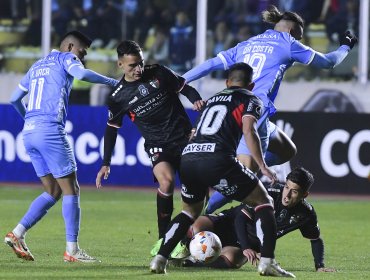 Palestino cayó en su visita a Bolívar en La Paz por Copa Libertadores y disputará los playoffs de la Sudamericana