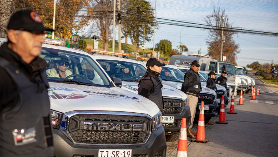 Integran siete nuevos vehículos para tareas de prevención del delito en Concón