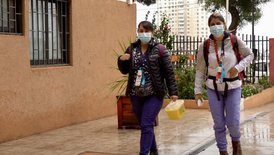 Atención a pacientes en hospitalización domiciliaria se ha duplicado en menos de tres años en el Hospital Fricke de Viña del Mar