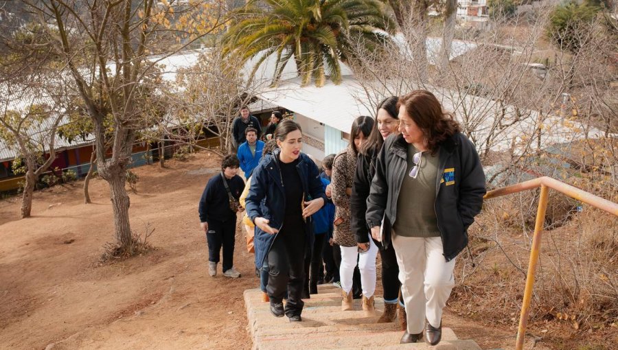 Inauguran mejoramiento de infraestructura en dos escuelas municipales de Viña del Mar