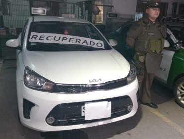 Vehículo robado origina persecución con helicóptero incluido por Providencia