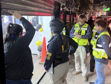 Dos barberías de La Ligua fueron cerradas tras fiscalización del Municipio, la PDI y el SII