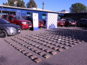 Incautan casi 400 kilos de cocaína y detienen a 11 sujetos de nacionalidad colombiana en Copiapó