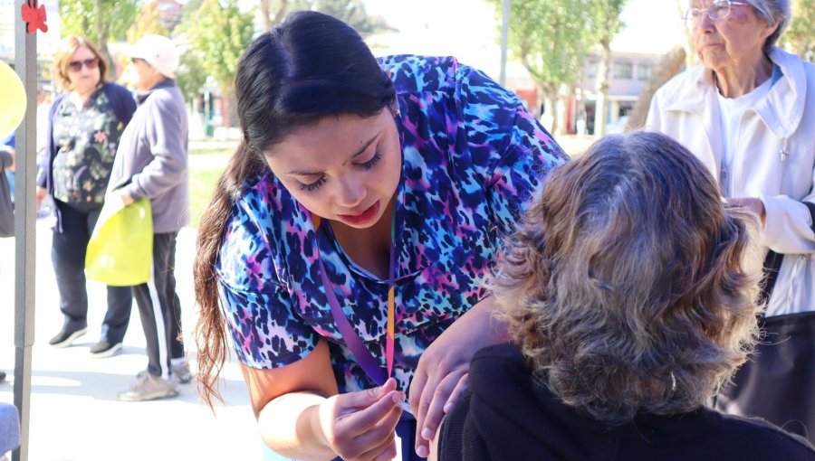 Quilpué refuerza campaña de vacunación contra la influenza: inoculación sólo llega al 68% de la población objetivo