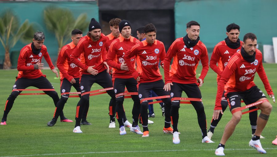 La Roja ya trabaja con plantel casi completo y sólo espera arribo de Alexis Sánchez