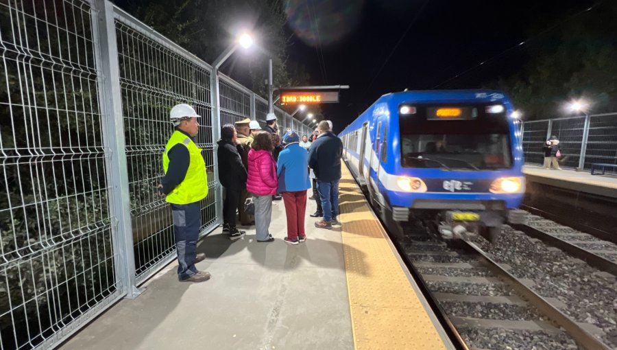 Obras en la Estación El Sol contemplaron iluminación y pintado con material anti-grafitis