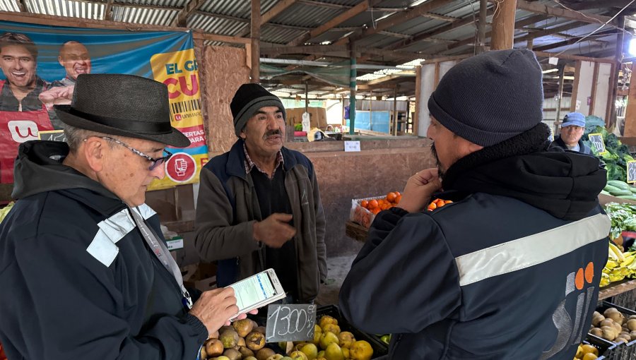 Operativo de fiscalización en la feria El Belloto de Quilpué permitió detener a cuatro personas y retirar seis automóviles