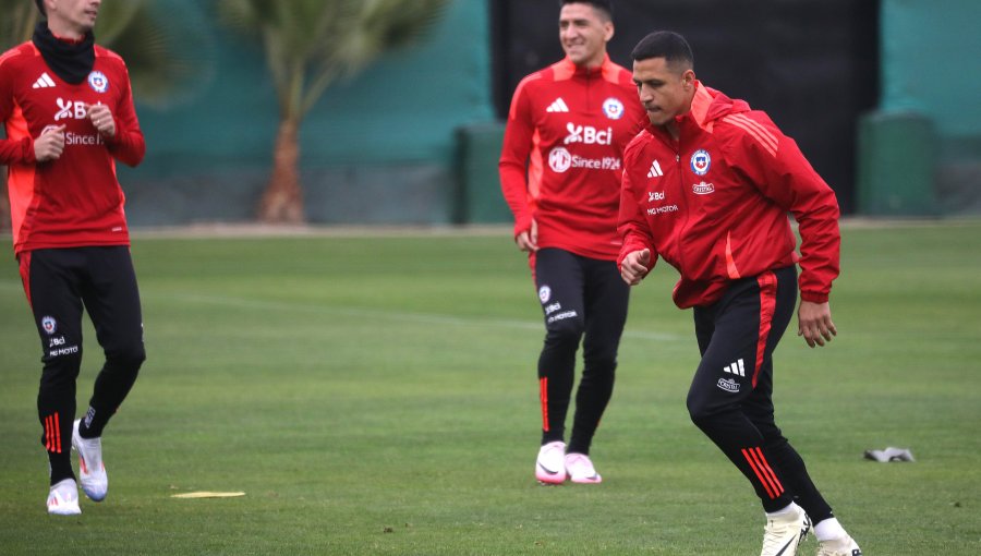 Alexis Sánchez llegó a Pinto Durán y la Roja ya se encuentra con plantel completo de cara al amistoso ante Paraguay