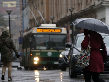 Declaran Alerta Temprana Preventiva para la región de Valparaíso por pronóstico de lluvias, viento y nevadas