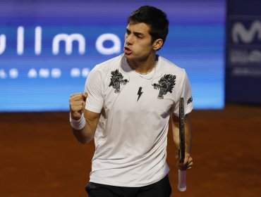 Cristian Garin tuvo un sólido debut en la quay del ATP de 's-Hertogenbosch