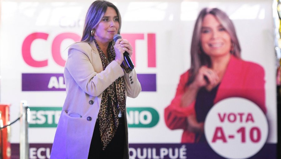 Carolina Corti se está imponiendo en las Primarias de Chile Vamos en Quilpué