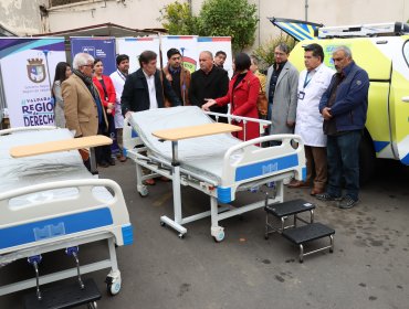 Comenzó la entrega de mil catres clínicos para el Servicio de Salud Valparaíso - San Antonio