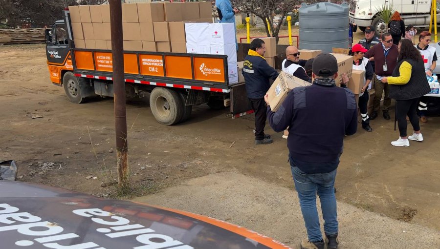 Municipio de Viña del Mar pide al Gobierno la entrega de 30 mil cajas de alimentos para damnificados del megaincendio