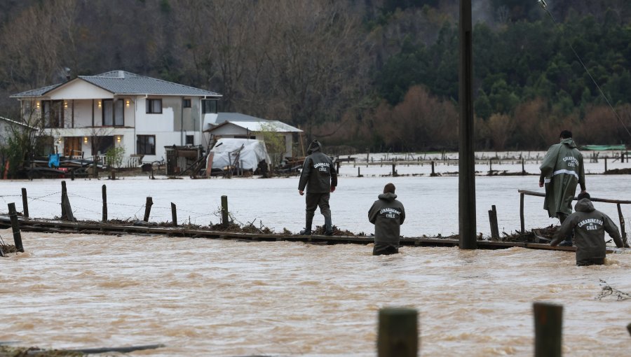 Sistema frontal deja casi 1.200 personas damnificadas y más de 1.500 viviendas con daños