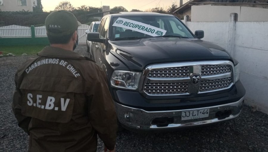 Casi la mitad de los autos recuperados en la región de Antofagasta fueron robados en regiones como la Metropolitana y Valparaíso