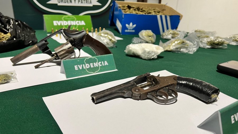 Desbaratan red de tráfico de drogas en Temuco que sería liderada por pareja de extranjeros en situación migratoria irregular