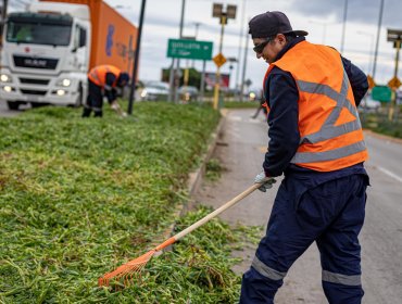 Mantienen labores preventivas en Concón ante nuevas lluvias en la zona central