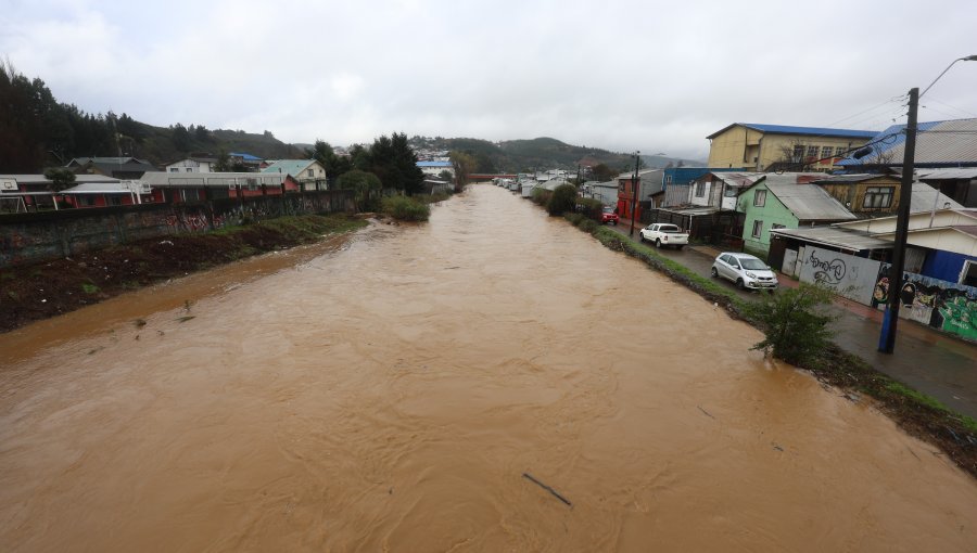 Solicitan evacuación preventiva en San Vicente por amenaza de desborde de un tranque