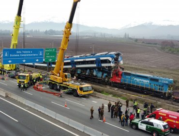 Choque de trenes: Fiscalía formalizará a conductor de tren de prueba y al encargado de las vías