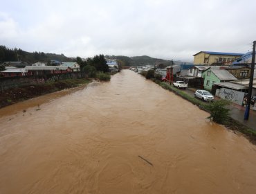 Solicitan evacuación preventiva en San Vicente por amenaza de desborde de un tranque