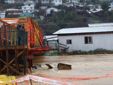 Más de 1.660 viviendas con algún tipo de daño y 863 personas aisladas deja intenso sistema frontal