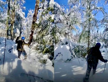 Continúa intensa búsqueda de excursionista extraviado en el Parque Nacional Villarrica