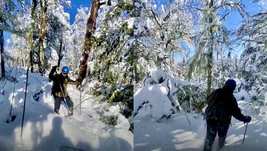 Continúa intensa búsqueda de excursionista extraviado en el Parque Nacional Villarrica