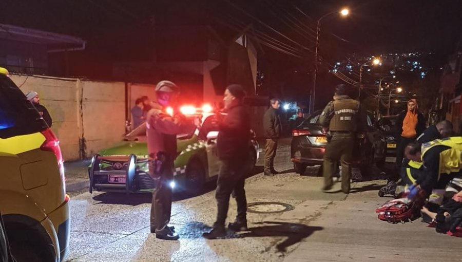 Carabinero fue baleado por motochorros que intentaron asaltarlo en Viña del Mar: un delincuente falleció