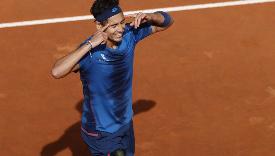 Tabilo continúa sembrando éxitos: Va a la final de dobles en césped del ATP de Mallorca