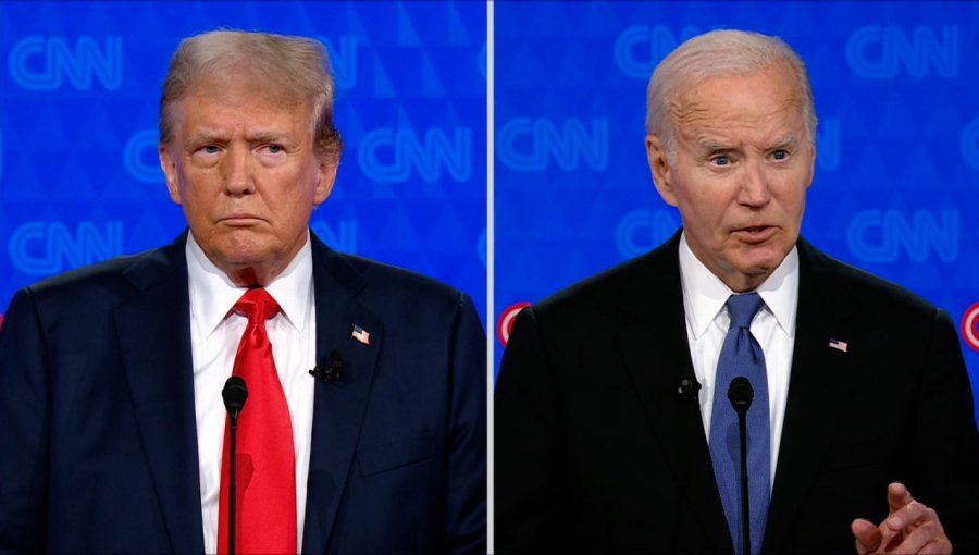 En medio de insultos y comentarios despectivos, se llevó a cabo en Estados Unidos el debate entre Joe Biden y Donald Trump