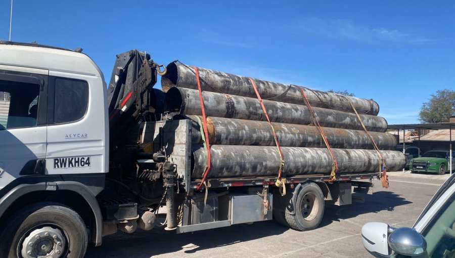 Detienen a banda que con el método del oxicorte robaba tuberías de agua potable en la comuna de Pozo Almonte