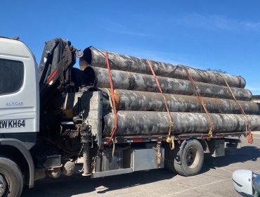 Detienen a banda que con el método del oxicorte robaba tuberías de agua potable en la comuna de Pozo Almonte