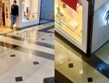 Seremi de Salud prohíbe el funcionamiento de dos locales del Mall Marina de Viña del Mar tras inundación con aguas servidas