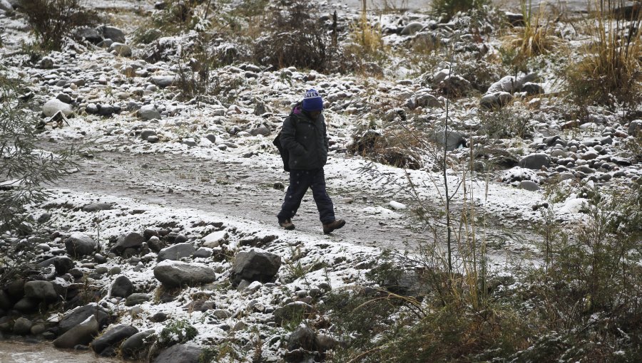 Senapred declaró alerta temprana preventiva por nevadas en Magallanes