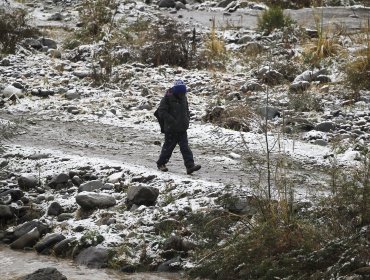 Senapred declaró alerta temprana preventiva por nevadas en Magallanes