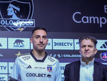 Javier Correa en su presentación como refuerzo de Colo-Colo: "Vengo al club más grande de Chile"