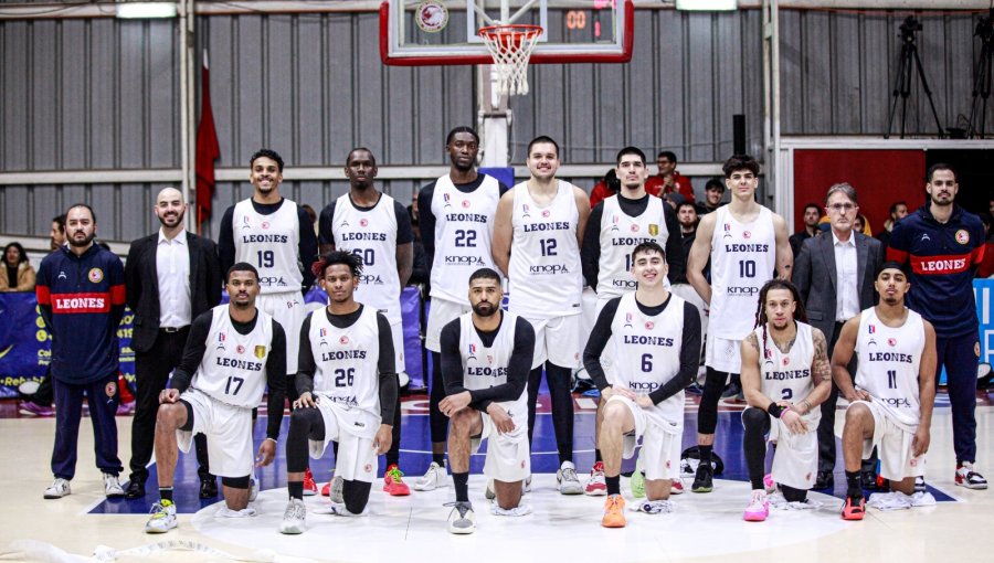 Los Leones de Quilpué enfrentarán a Español de Osorno en las finales de la Liga Nacional de Básquetbol