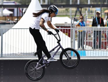Team Chile sumó Macarena Pérez en el ciclismo BMX Freestyle para París 2024