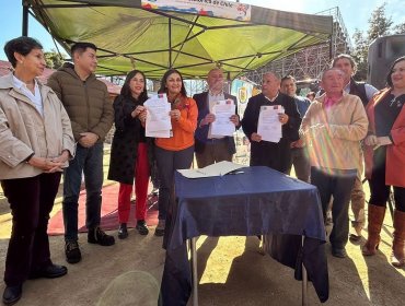 Firman comodato de terreno para construir el futuro Cesfam de Villa Olímpica en Olmué