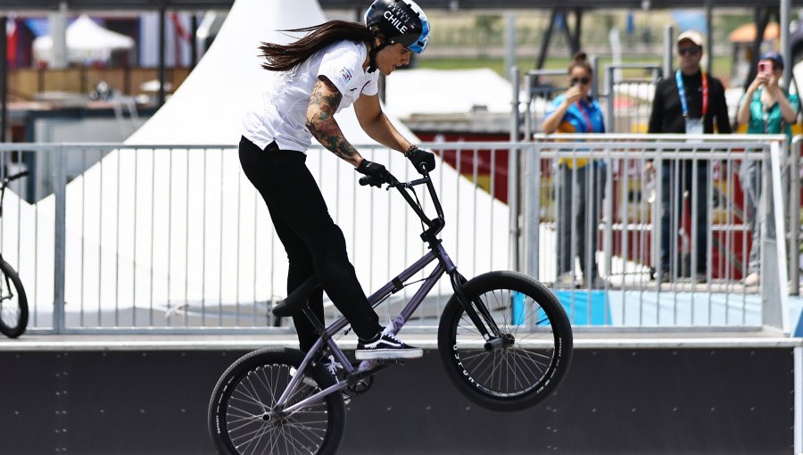 Team Chile sumó Macarena Pérez en el ciclismo BMX Freestyle para París 2024