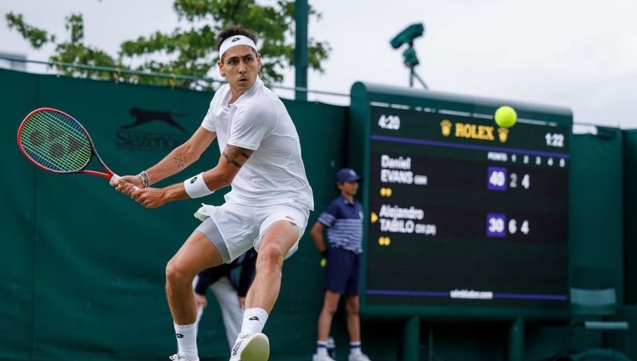 Alejandro Tabilo ya tiene horario confirmado para enfrentar al 12° del mundo en la tercera ronda de Wimbledon