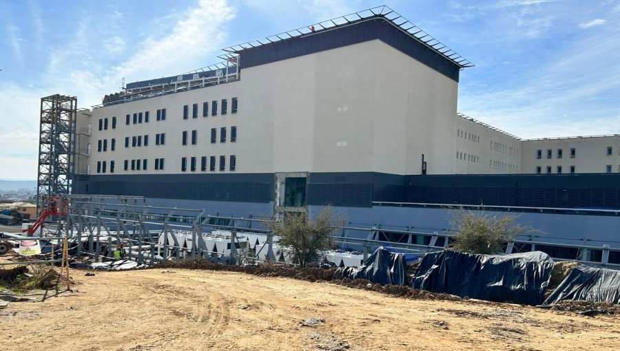 Un 92% de avance presentan las obras del Hospital Provincial Marga Marga: a mediados de 2025 comenzaría su apertura progresiva